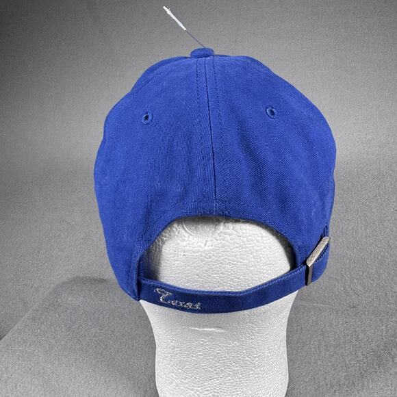 Texas Rangers Hat Cap Strap Back Womens Royal Blue MLB Baseball Sequin Logo - Picture 4 of 12